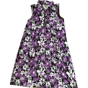 Jofit Purple and White Floral Dress